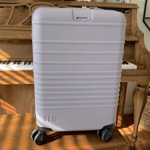 Béis purple carryon suitcase